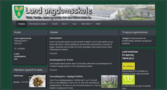 Desktop Screenshot of lund.ungdomsskole.no